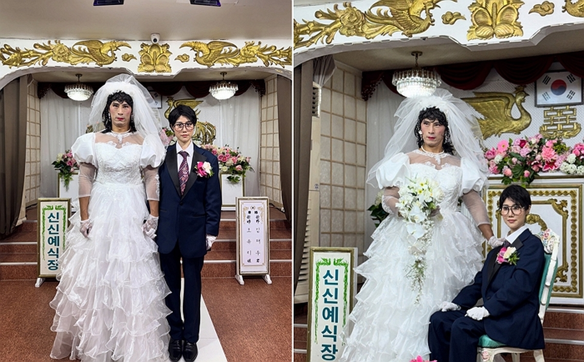 신부 된 김재우·신랑 된 조유리, 결혼 13년 차 부부가 마산에서 벌인 유쾌한 역할 반전