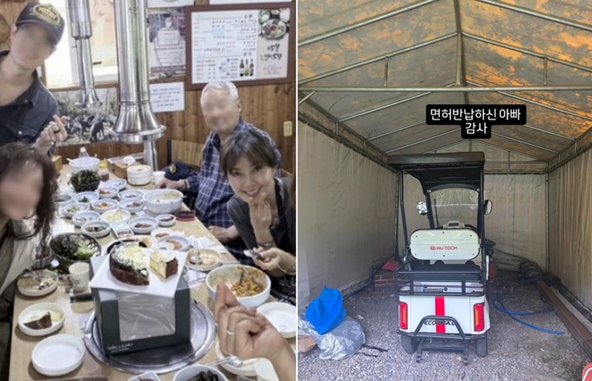 신애라, ‘사전 장례식’ 치른 90세 아버지에 애틋한 마음... “면허 반납해줘서 감사”
