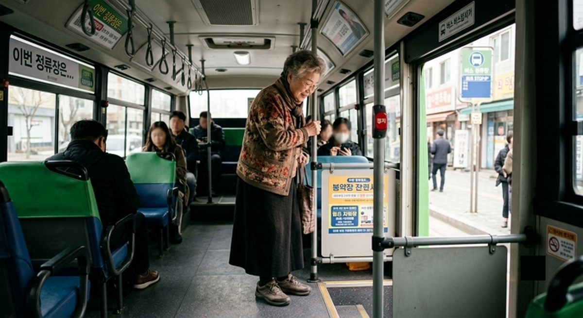 “하차중인데 쌩~” 80대 노인 전치 6주... 버스기사, 신고도 안 했다