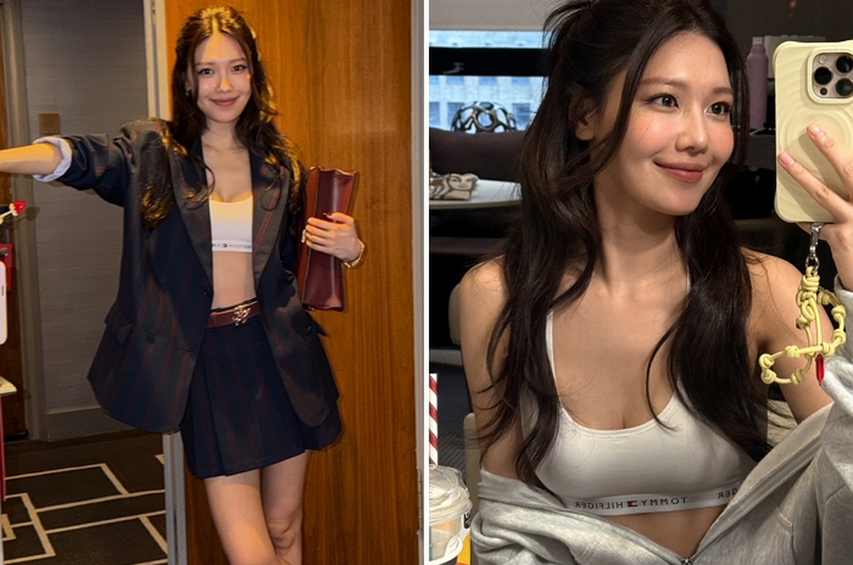 소녀시대 수영, 탄탄 볼륨 몸매... ‘크롭톱’ 소화력 대단