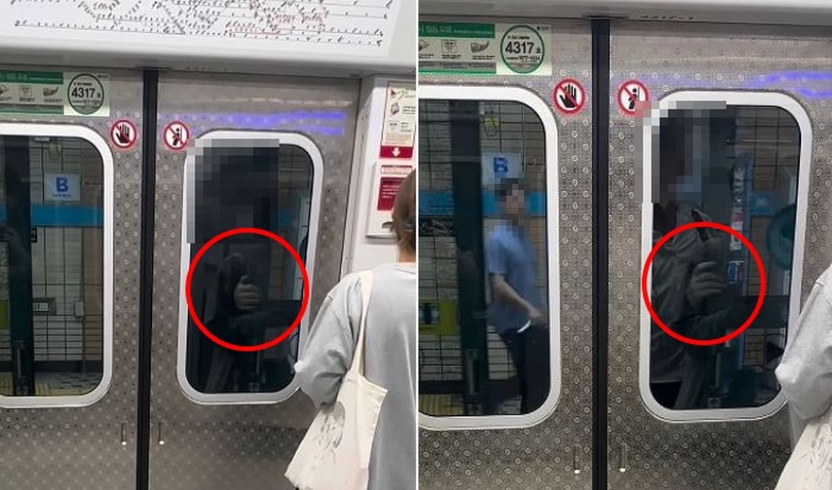 “손 빼라고!” 기관사 절규에도 안전문 막은 승객