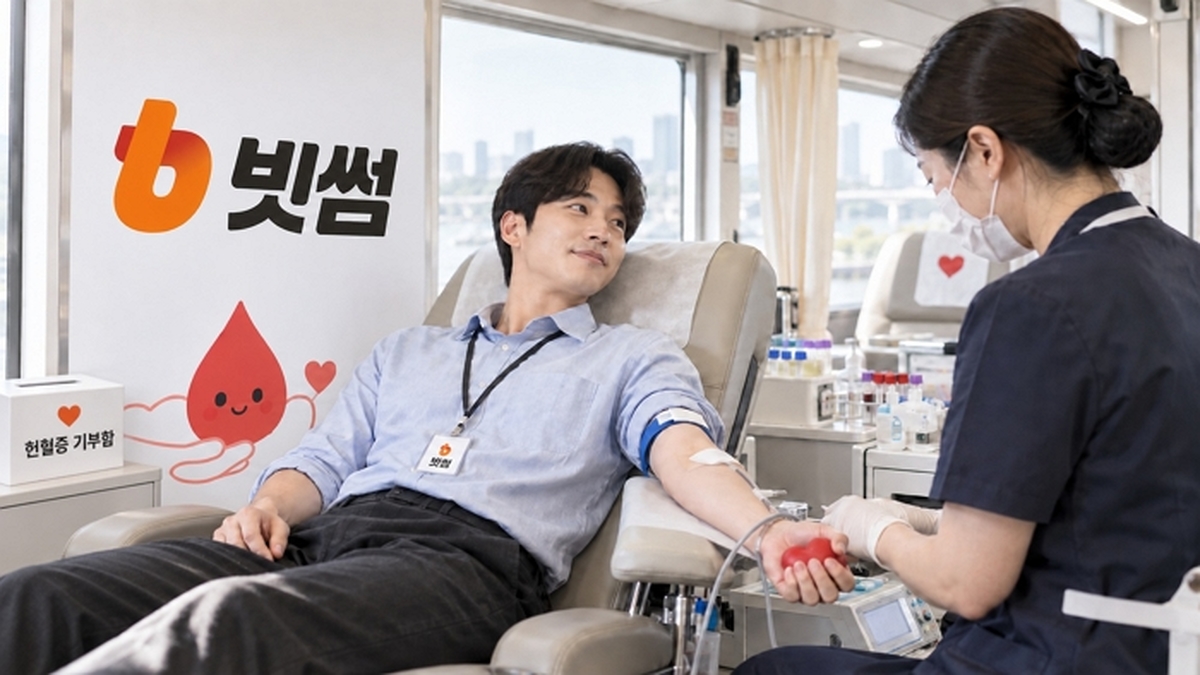 (이미지) 빗썸, 올해 세 번째 임직원 헌혈 캠페인 성료 (본 이미지는 보도자료 이해를 돕기 위해 생성형 AI로 제작된 이미지입니다).jpg