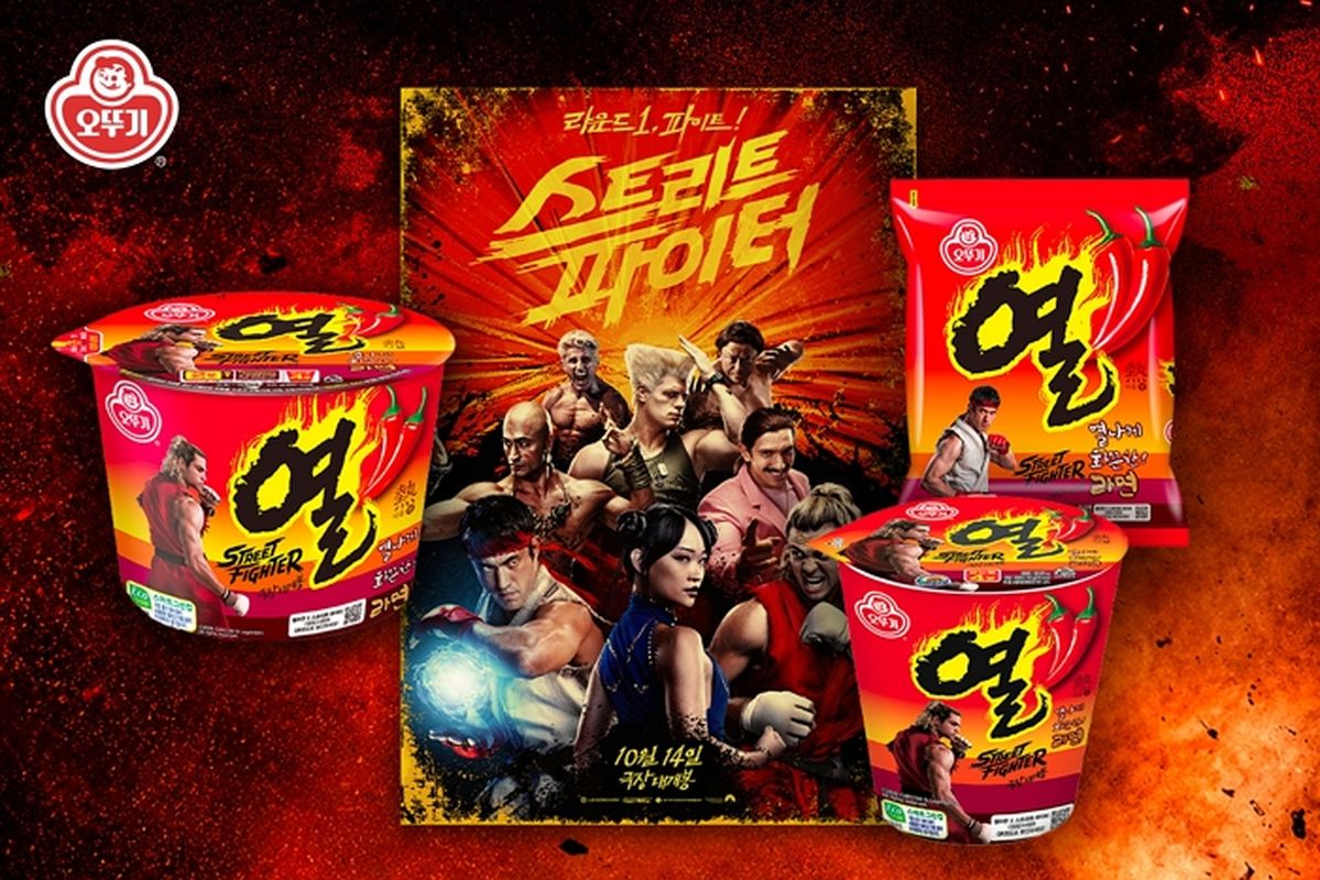 “매운맛에 아도겐 쏜다”...오뚜기 열라면, ‘스트리트 파이터’ 한정판 등판
