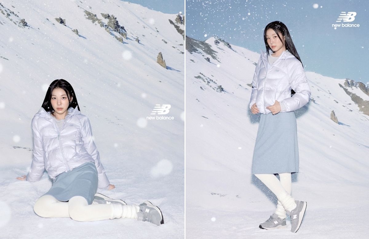 뉴발란스X김연아 26FW 화보 공개... '플라잉 경량 다운'에 워킹화로 감각적 스타일링 완성