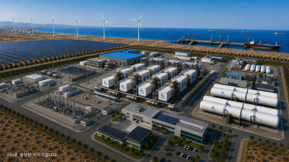 5MW 경험 쌓은 현대건설, 이번엔 100MW 수전해 플랜트 설계 기술 확보 나선다