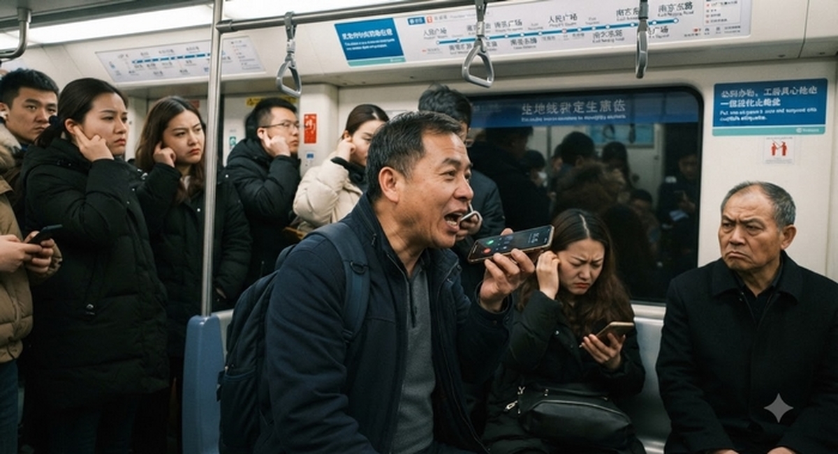 “이어폰 안 꼈다간 공안에 끌려간다”...지하철 ‘유튜브 소음’ 21만원 벌금 때린 중국