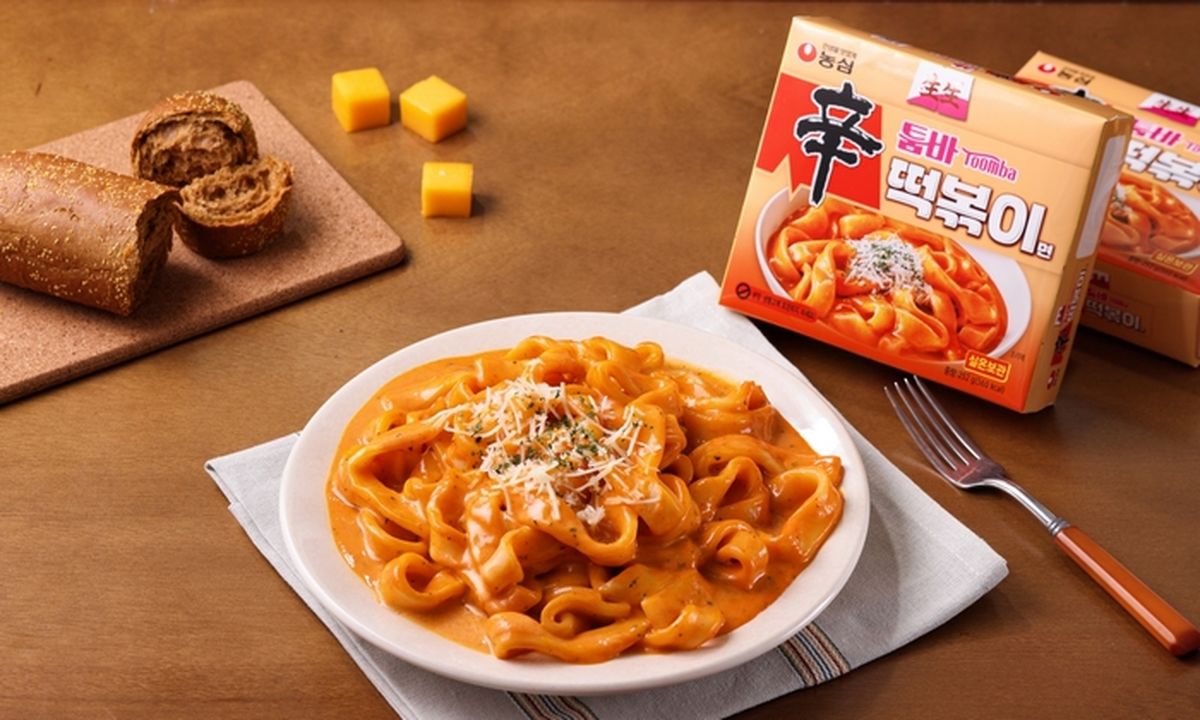 농심, 생면 기술과 신라면 툼바 맛 조합한 ‘생생신툼바떡볶이면’ 출시