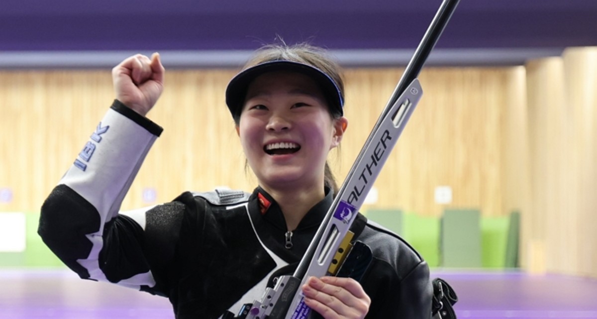 <b>김지은</b>, 女 소총 3자세 <b>동메달</b>... 12년 만에 한국 사격 쾌거
