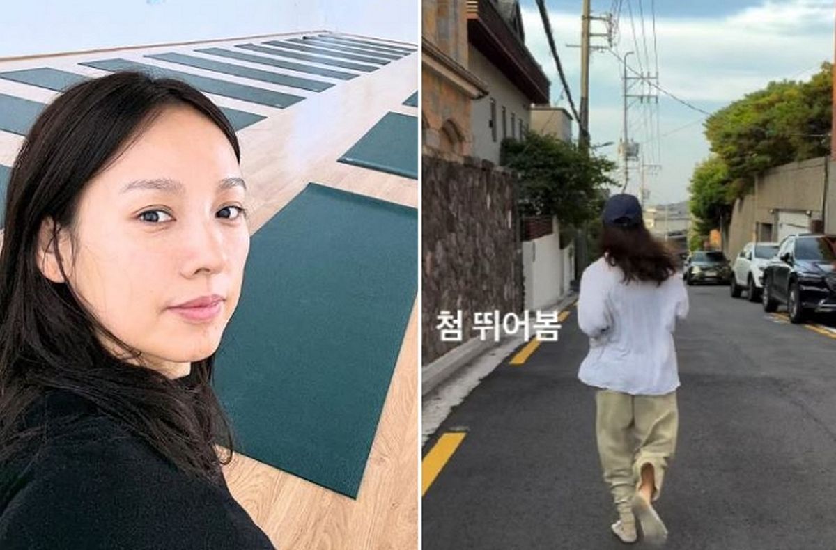 이효리, 발가락 신발 신고 첫 러닝...사진 이어 영상으로 직접 보여줬다