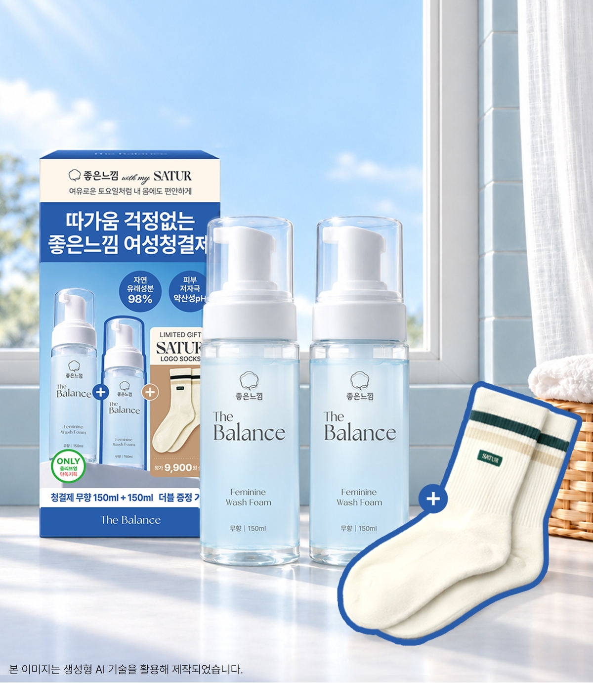 판매액 80% 뛰더니 10월 올영픽 선정된 '좋은느낌' 여성청결제... 패션 브랜드 세터와 만났다