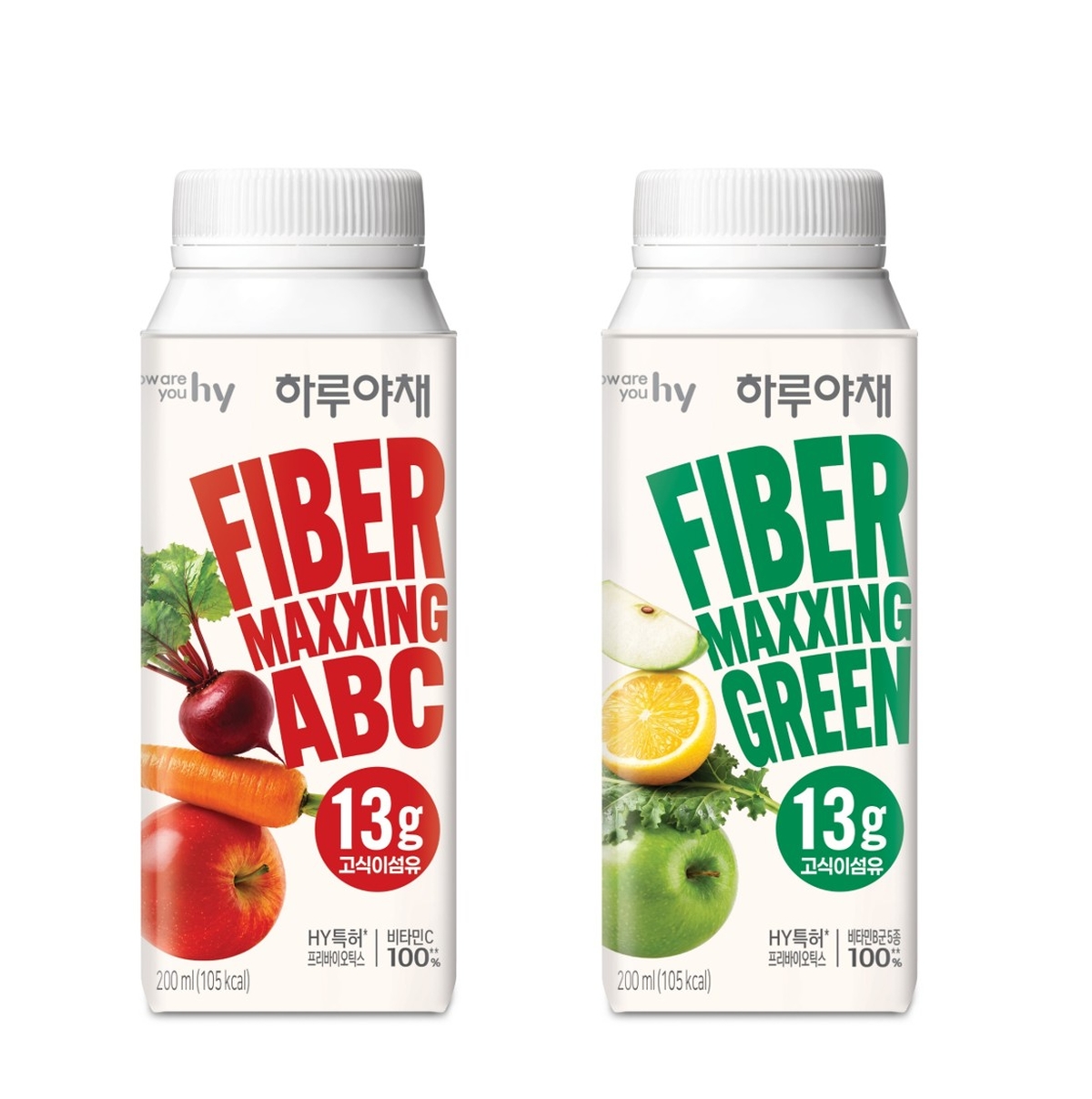 [첨부사진1]hy, “하루 한 병으로 식이섬유 13g”...‘하루야채 파이버맥싱’ 2종 출시.jpg