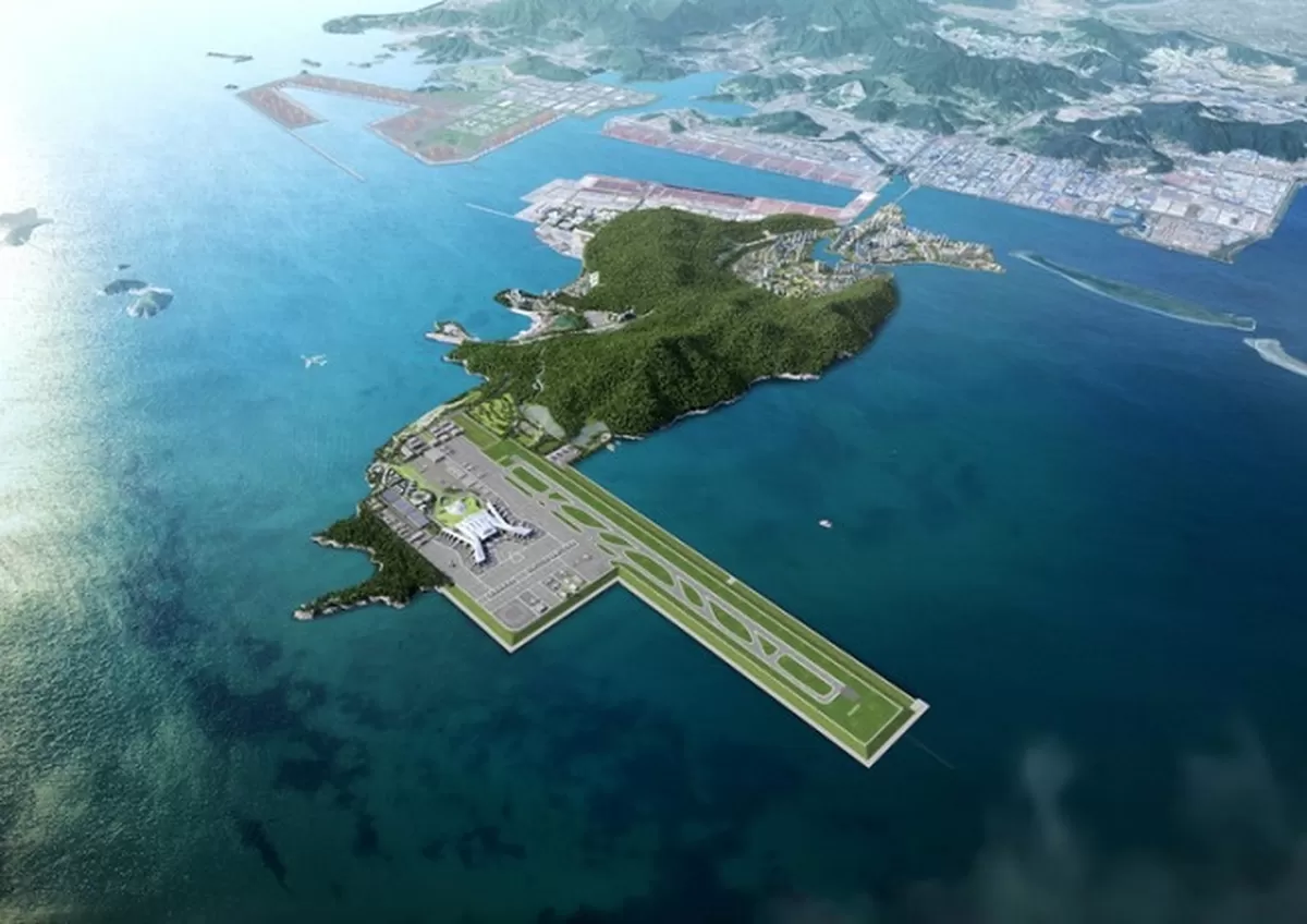 ▲가덕도신공항 조감도. (사진제공=부산시)