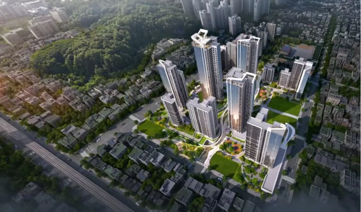 금정역세권1구역 ‘아이파크 원 어센트(IPARK ONE ASCENT)’ 조감도./사진=IPARK현대산업개발