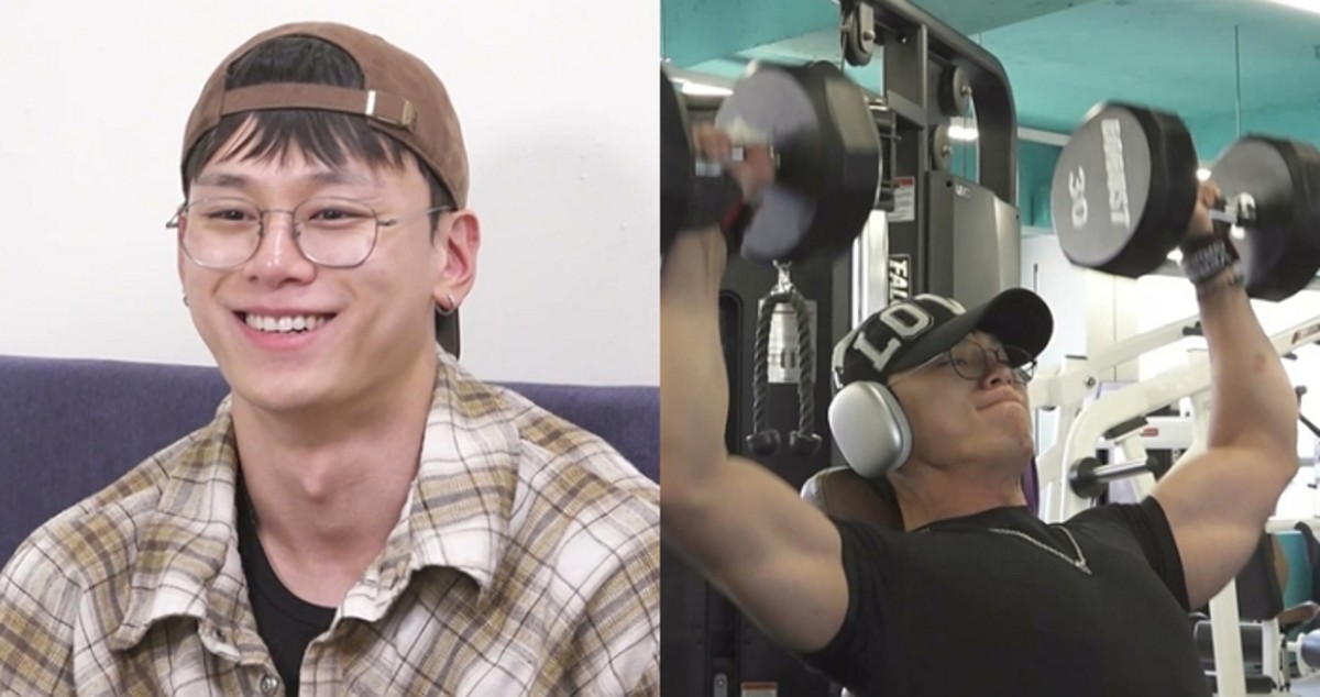 <b>차우민</b>, 6개월 만에 13kg 증량...얼굴만 한 근육 '깜짝'