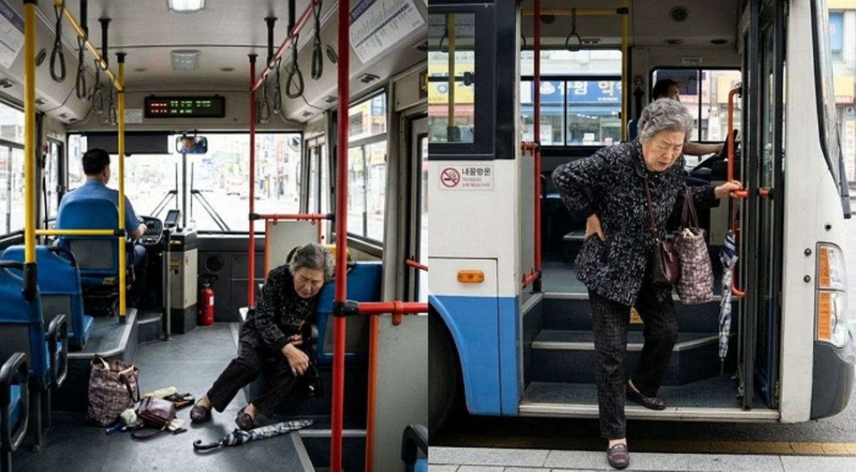 버스 급출발에 넘어진 70대, 척추 골절됐는데... 기사는 정류장에 내려주고 떠났다