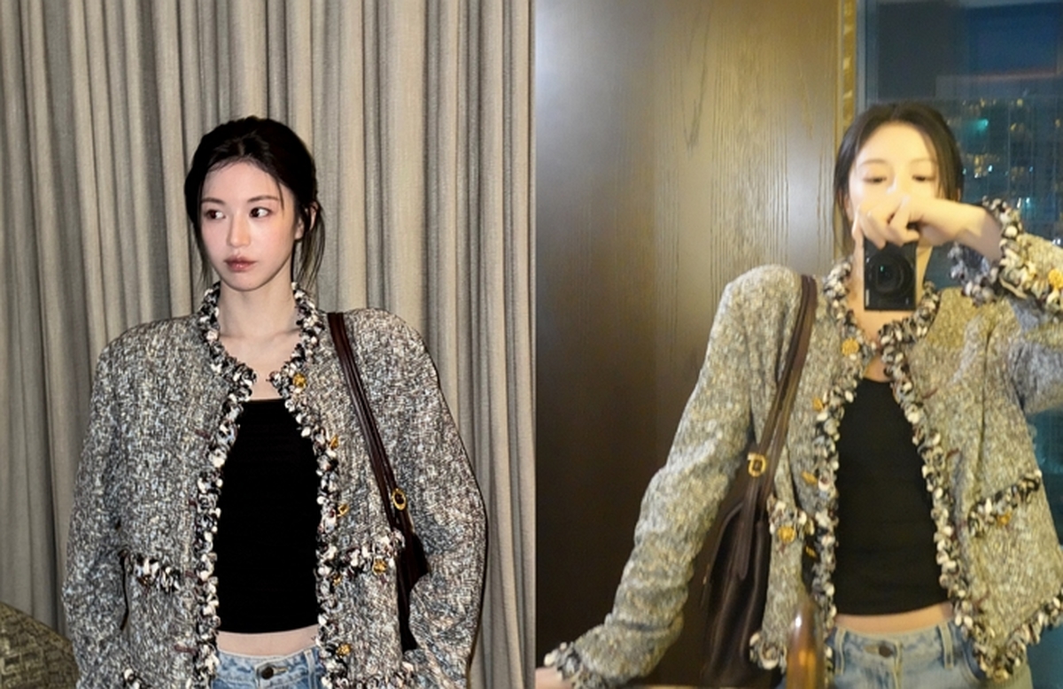 고윤정, 샤넬 신상 입고 나들이... 완벽 비주얼+장난기 가득 '털털 매력'